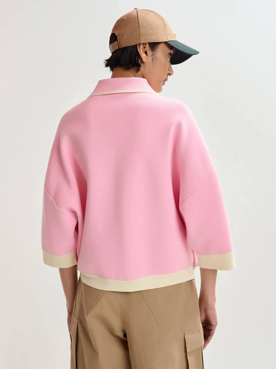 Essentiel Antwerp Jugly Cardigan - Pink