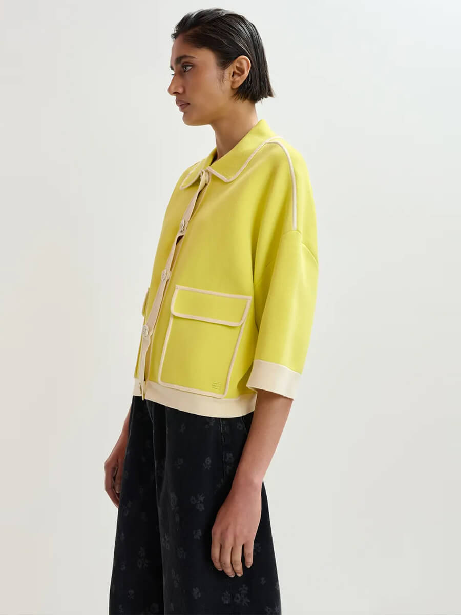 Essentiel Antwerp Jugly Cardigan - Yellow
