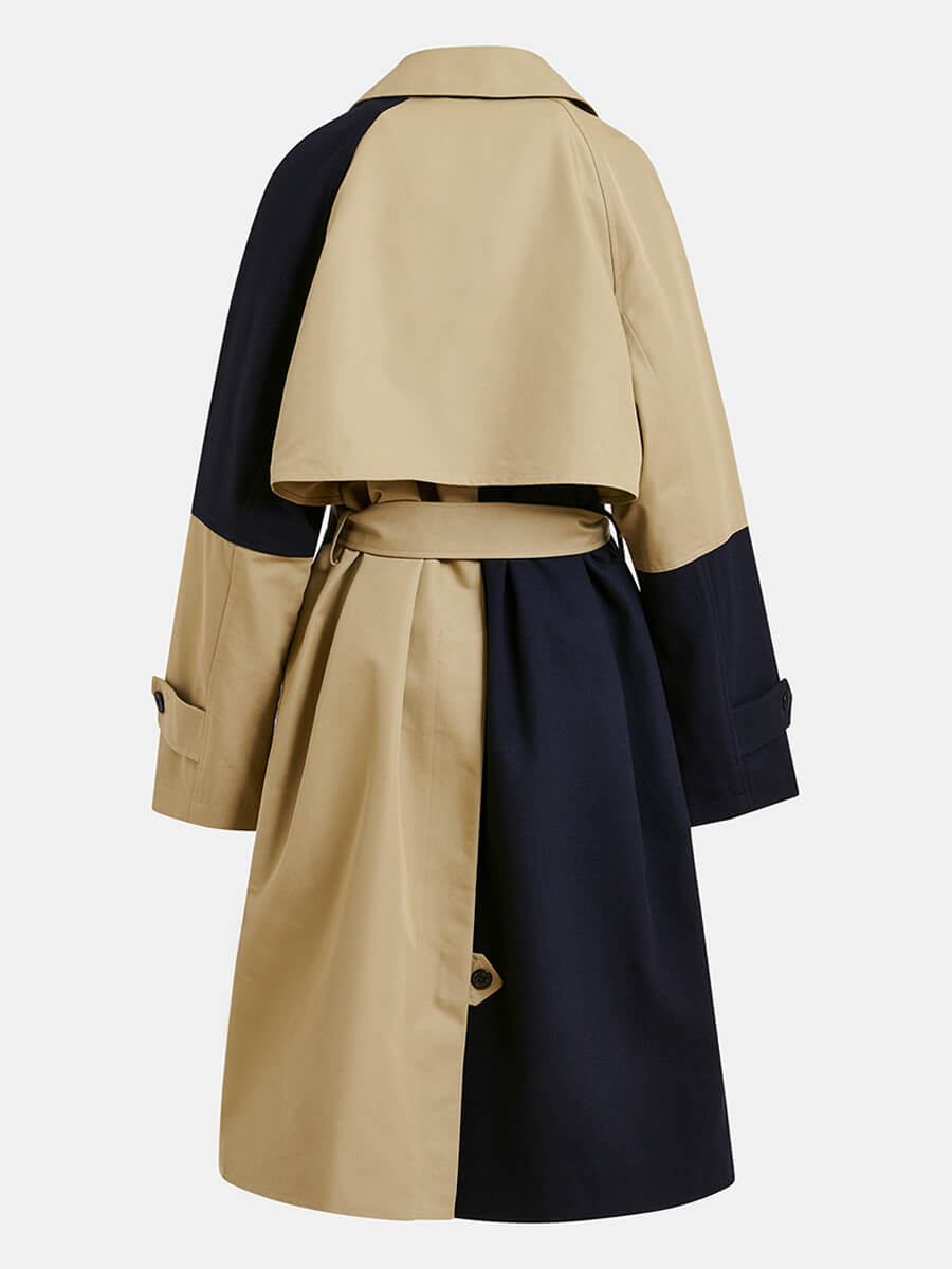 Essentiel Antwerp Just Patchwork Trenchcoat