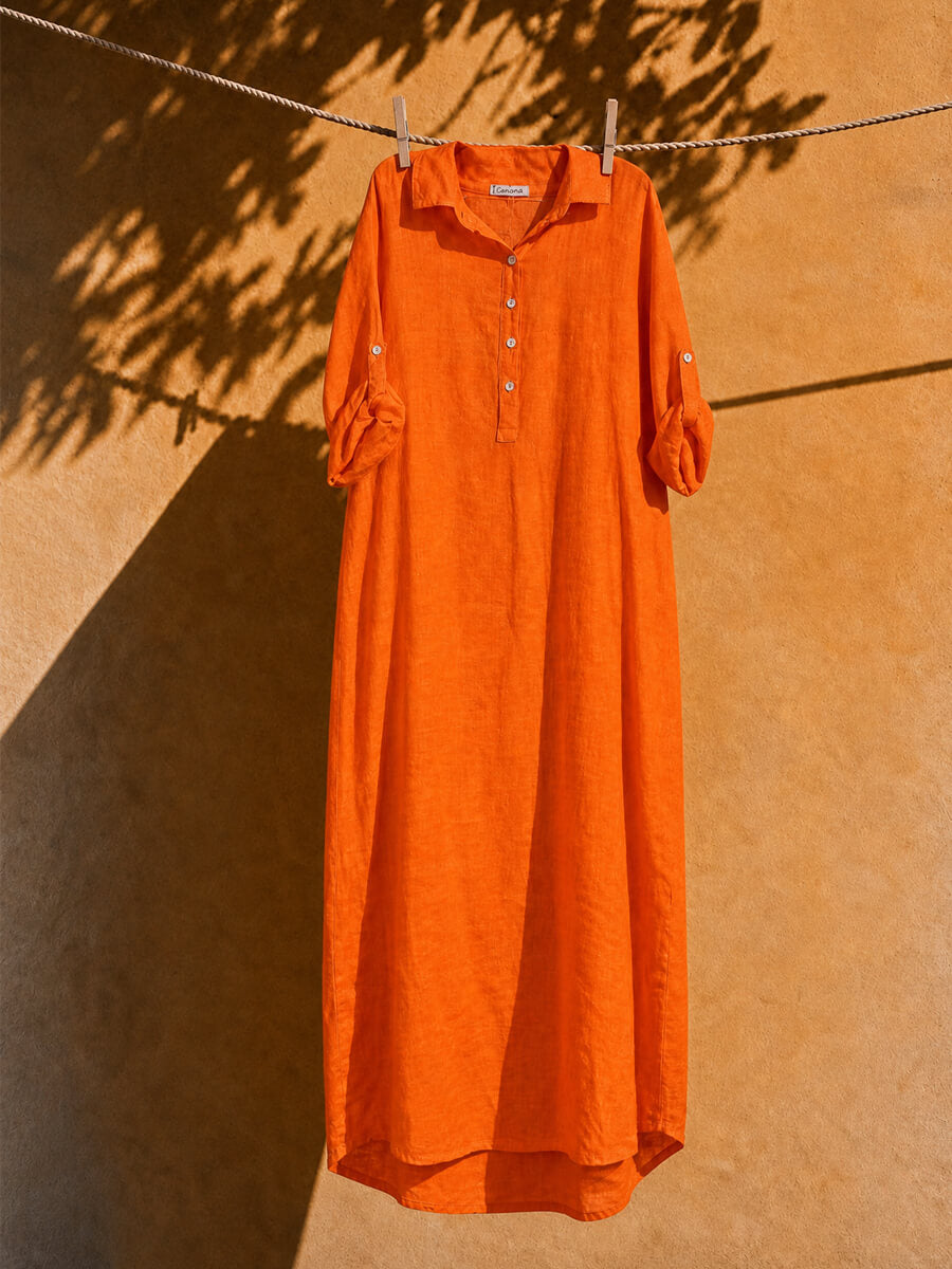 Cabana Living - Kaftan Dress - Orange