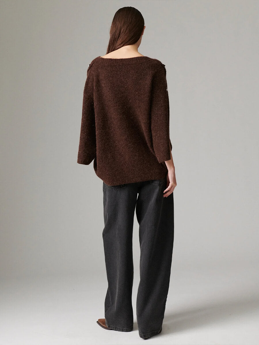 DAY BIRGER ET MIKKELSEN
Kamma Cozy Days - Pullover - Coffee Bean Melange