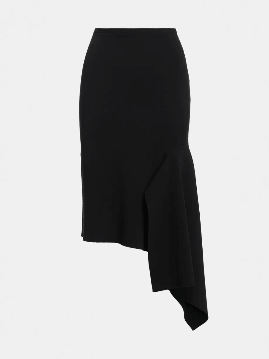 Essentiel Antwerp - Kap Knitted Skirt -Black