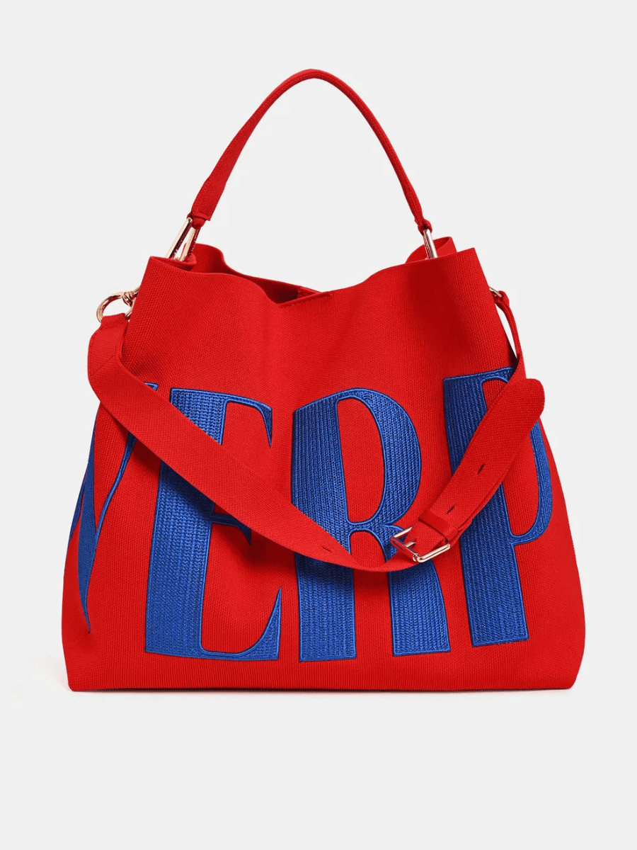 Essentiel Antwerp Karoll Knitted Bag - Firestarter
