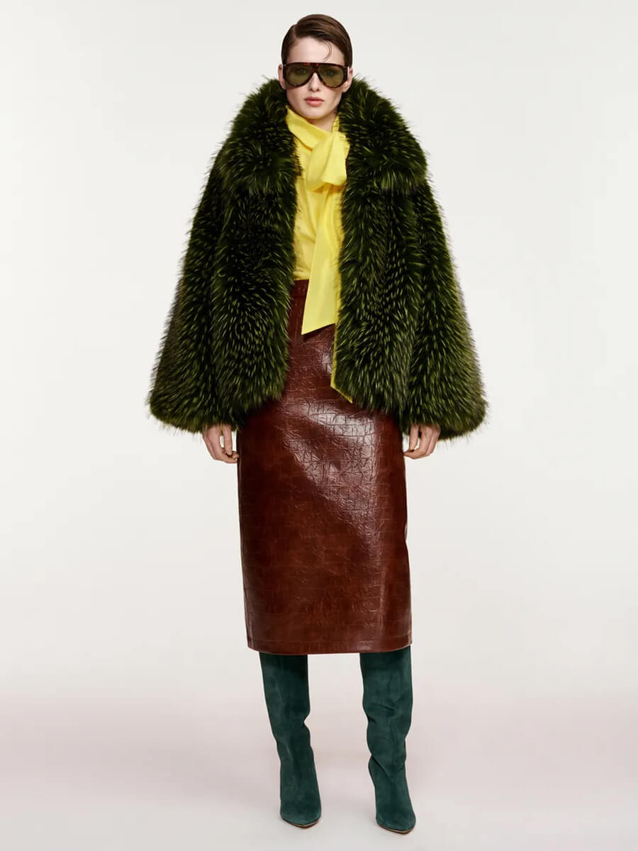 ESSENTIEL ANTWERP
Kastanje Coat - Forest Whisper