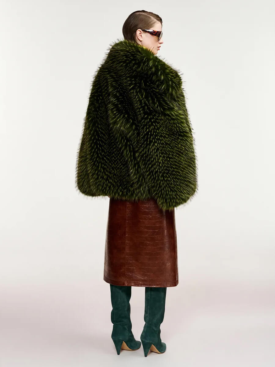 ESSENTIEL ANTWERP
Kastanje Coat - Forest Whisper