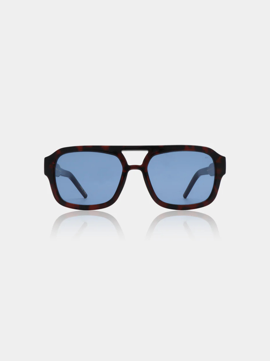 A.KJÆRBEDE Kaya sunglasses - Demi Tortoise (Blue Lens)