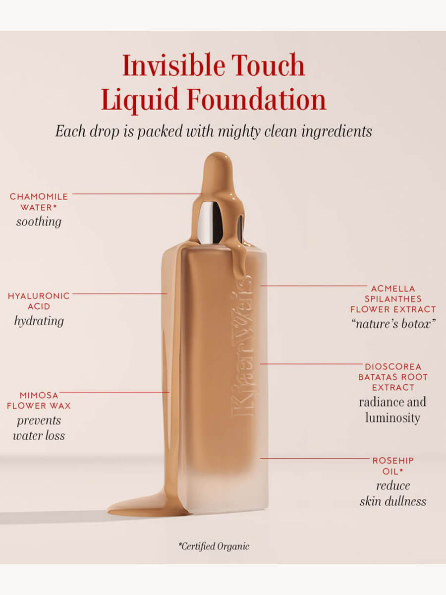 Kjaer Weis Invisible Touch Liquid Foundation - D310_Transparent