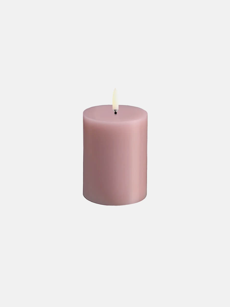 Uyuni Lighting
LED Pillar Candle 7.8x10 - Rose Powder