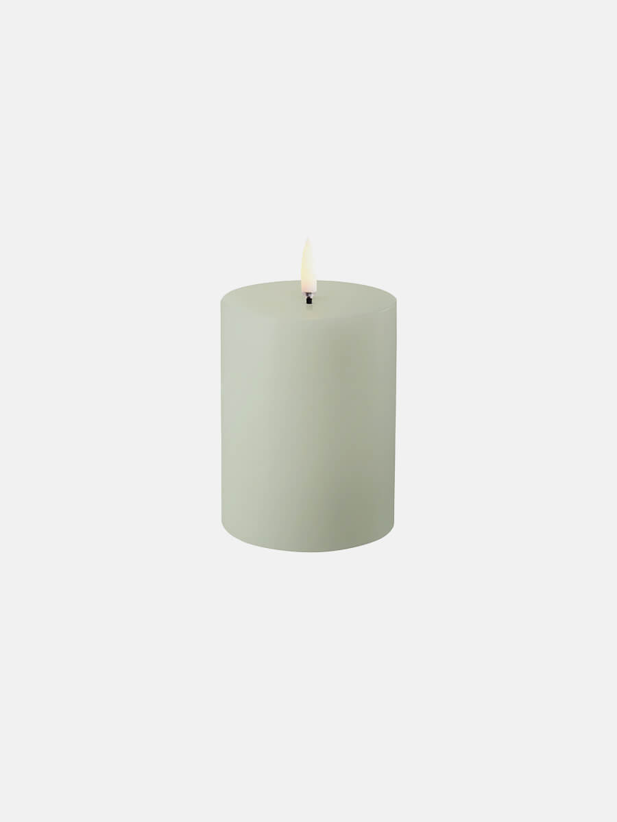 Uyuni Lighting
LED Pillar Candle 7.8x10 - Sage Green