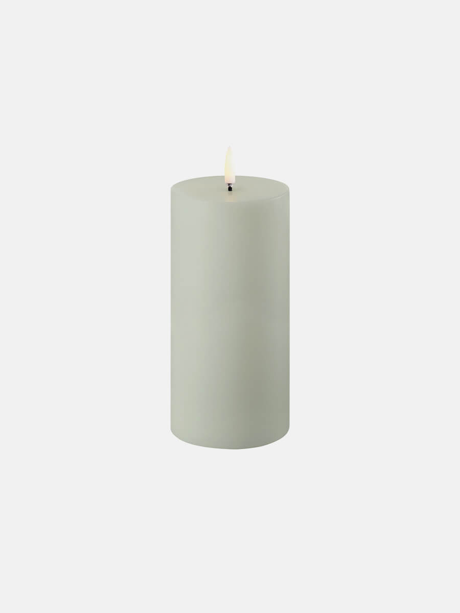 Uyuni Lighting
LED Pillar Candle 7.8x15 - Sage Green