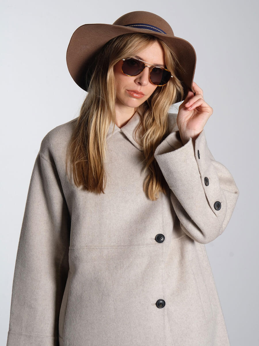 MJM - Mia cashmere hat - beige