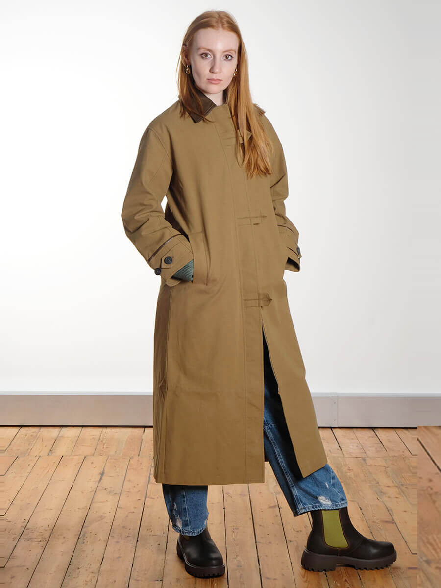 LEVETE ROOM
LR Maggie 2 Coat - Dark Green