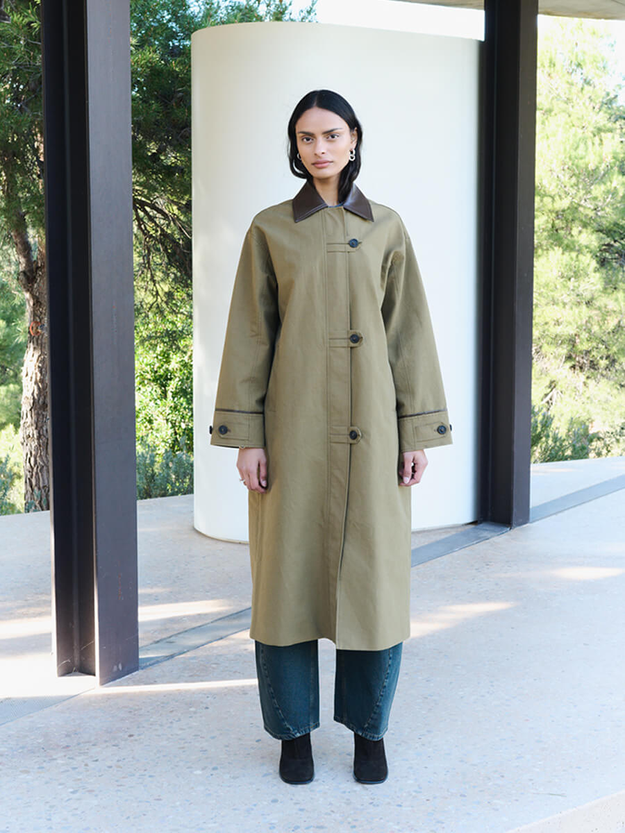 LR Maggie 2 Coat - Dark Green