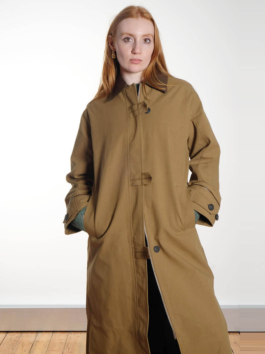 LEVETE ROOM
LR Maggie 2 Coat - Dark Green