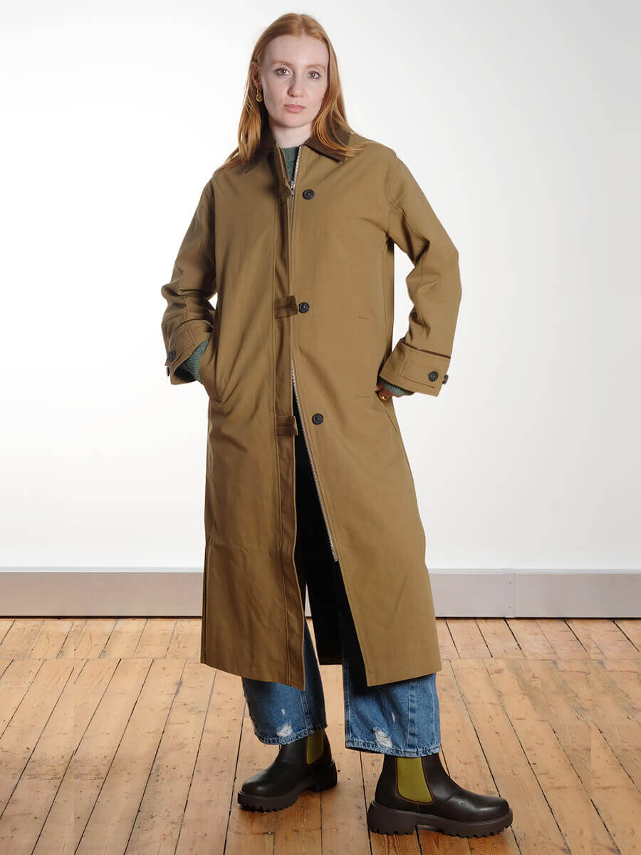 LEVETE ROOM
LR Maggie 2 Coat - Dark Green