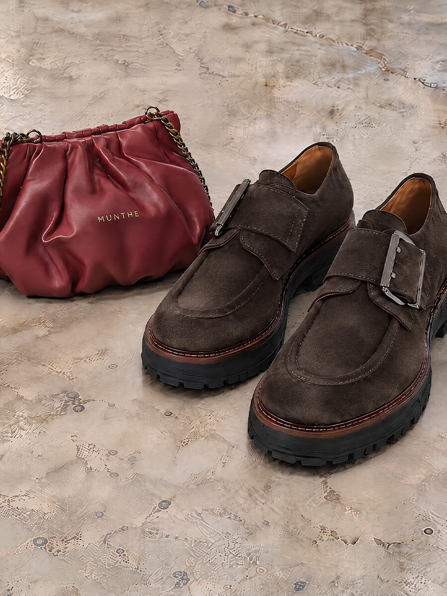 BUKELA
Marissa Loafers - Suede Mole