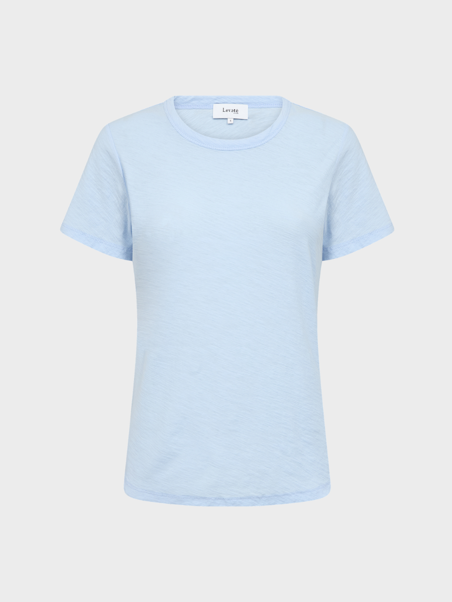 Levete Room - Any1 Crew Neck T-Shirt - Windsurfer Blue