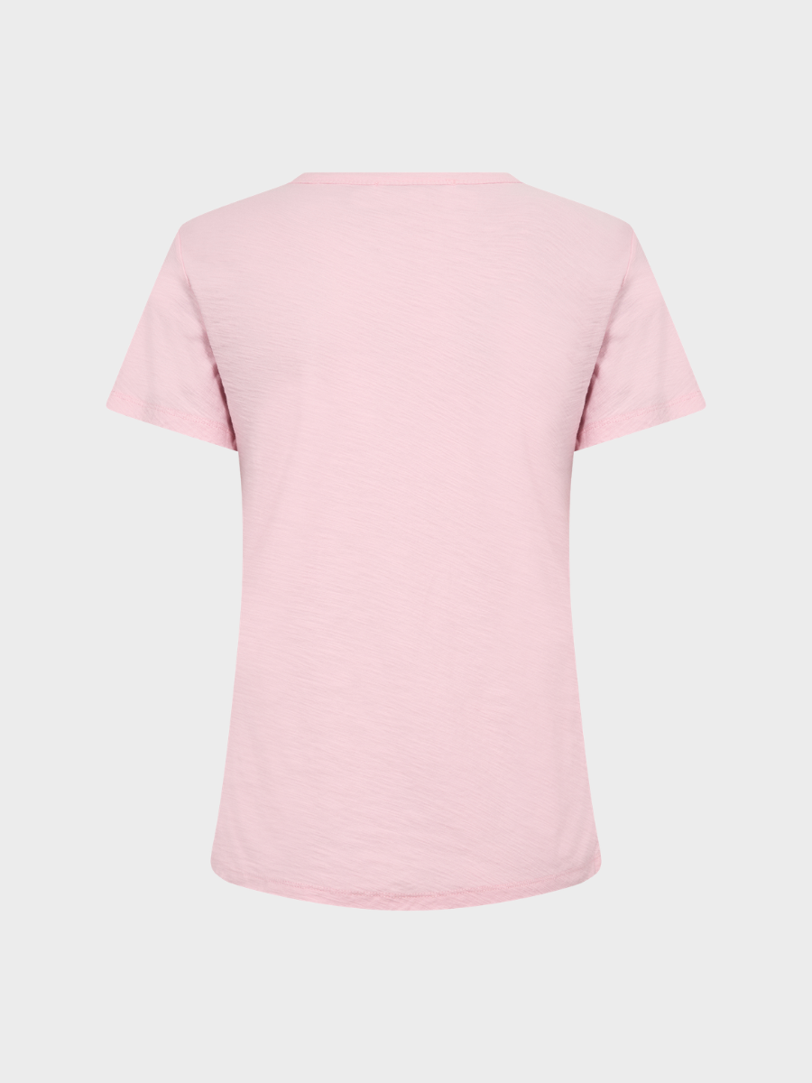 Levete Room - LR-Any2 V-Neck T-Shirt - Rose