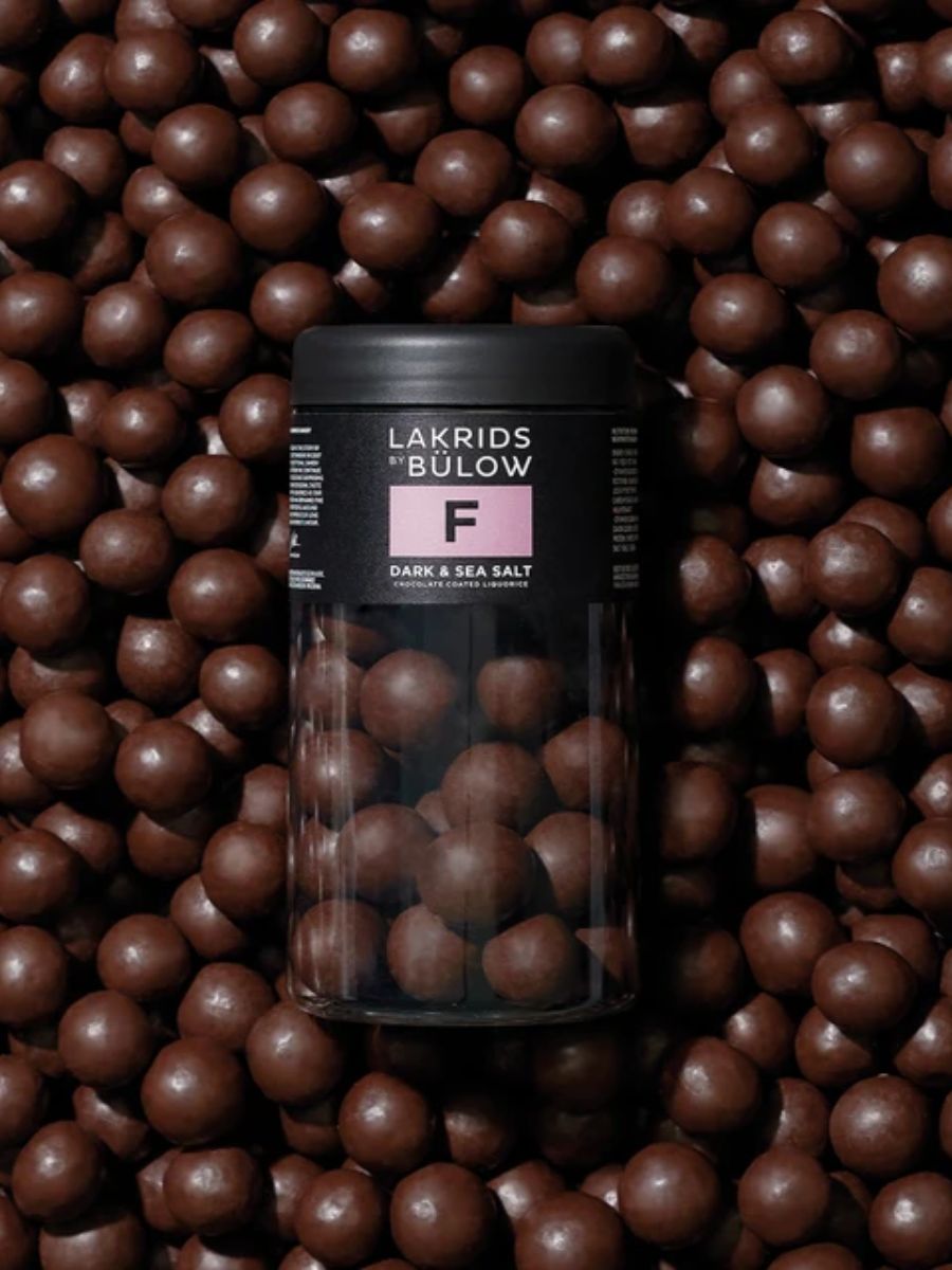 Lakrids By Bulow - F Dark & Sea Salt Liquorice - Regular