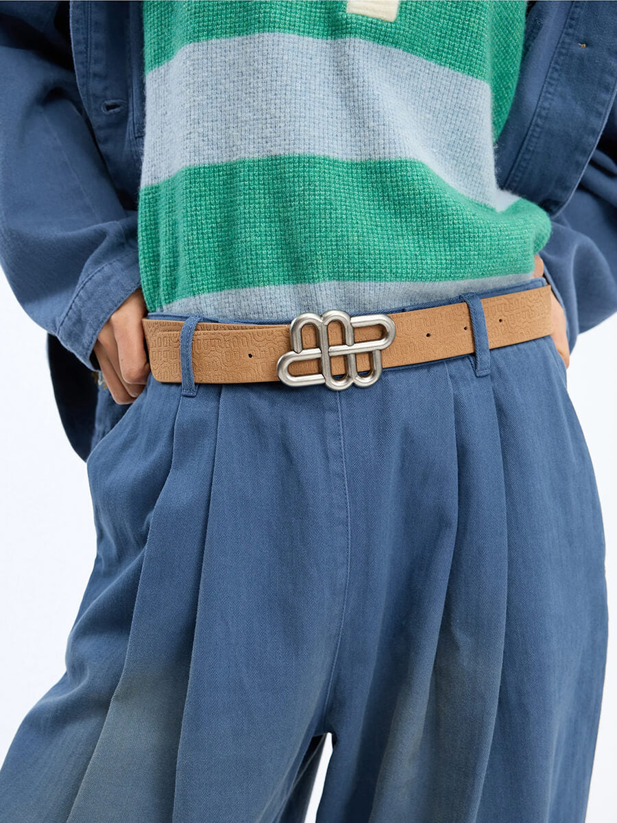 Munthe Latter Belt - Camel