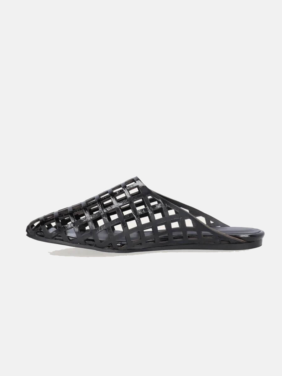 BILLI BI
Lattice Slider - Black Naplack