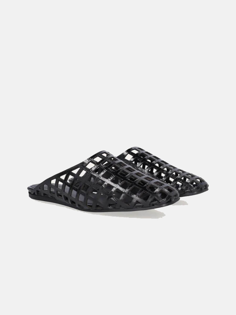 BILLI BI
Lattice Slider - Black Naplack
