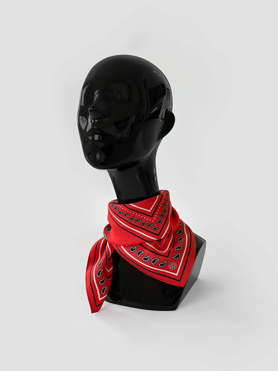 Le-Scarf-Paisley-Scarf-Red-50cm