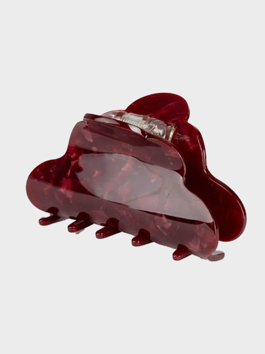 Sui Ava Lene Elegance Big Hairgrip - Bordeaux