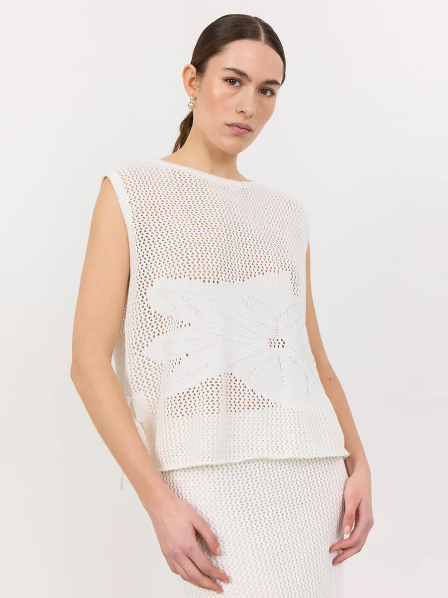 Levete Room - LR-Lian 3 Blouse - Off White