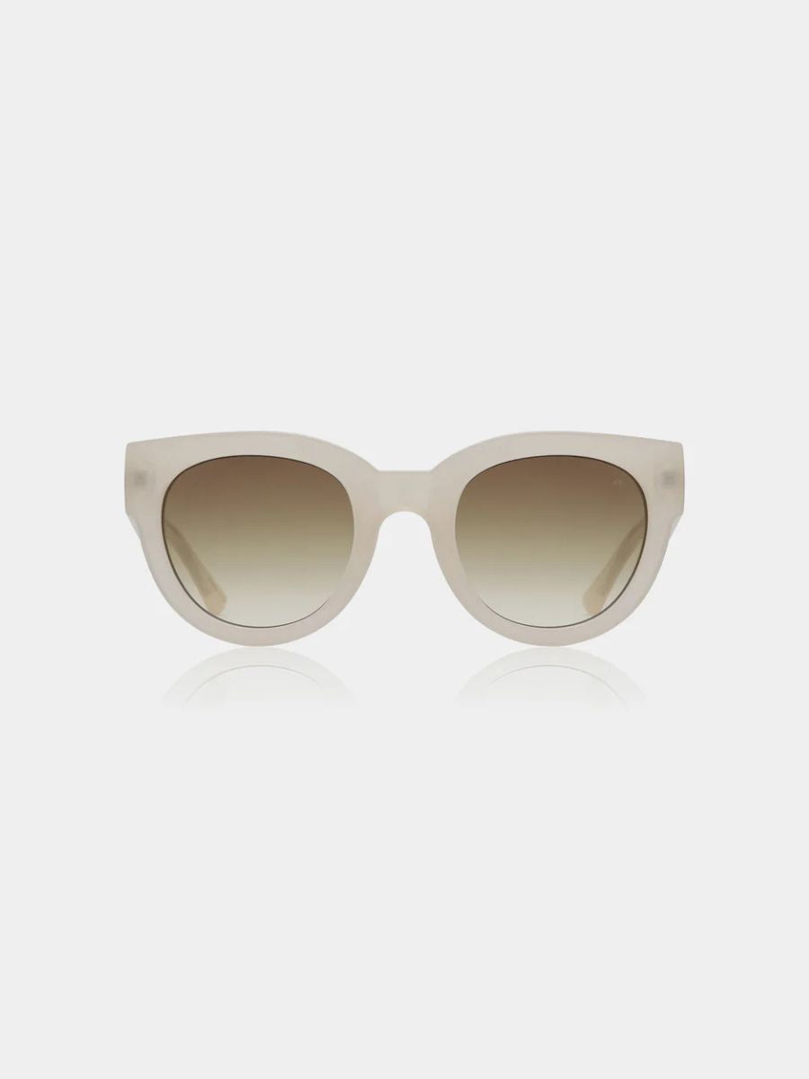 A.Kjærbede Lilly Sunglasses - Cream Bone