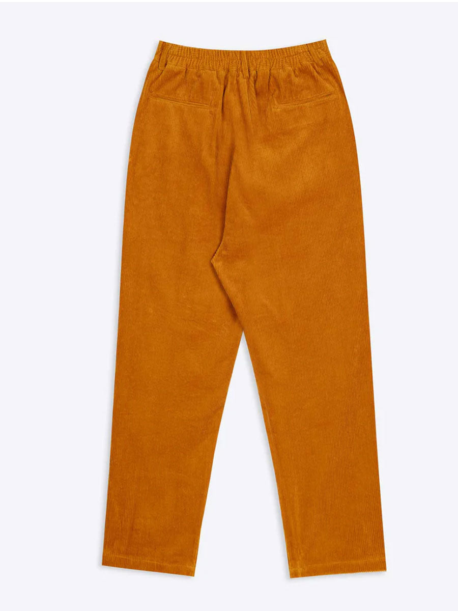 Corduroy Easy Trousers - Gold