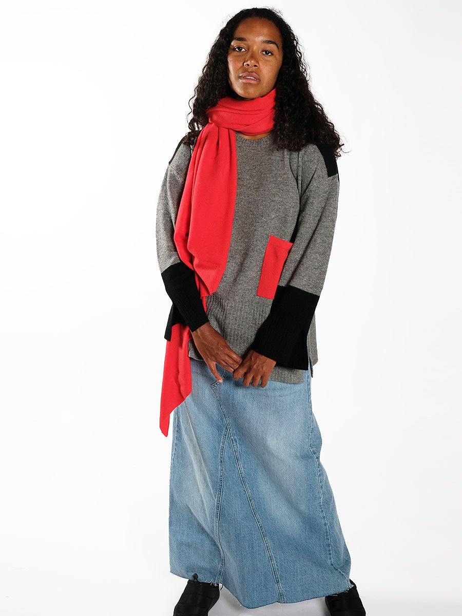 M. Wiesneck - Scarf/Shawl - Orange