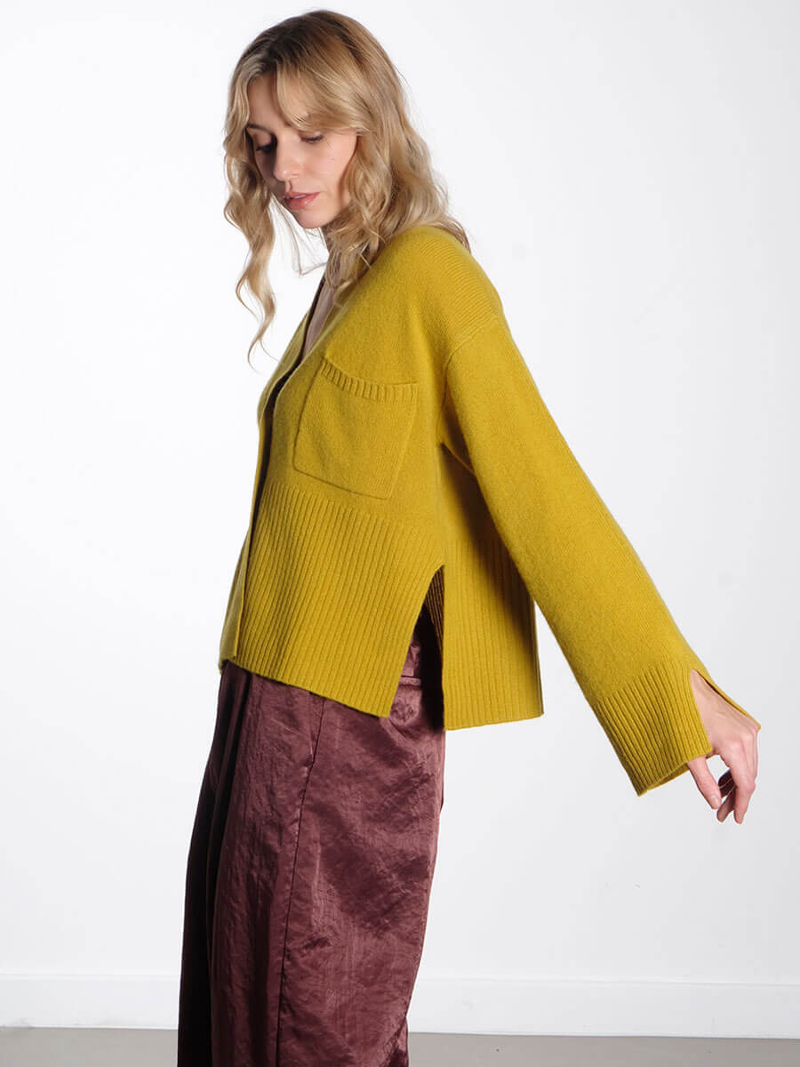 M.WIESNECK Lina Cardigan - Honey Sun