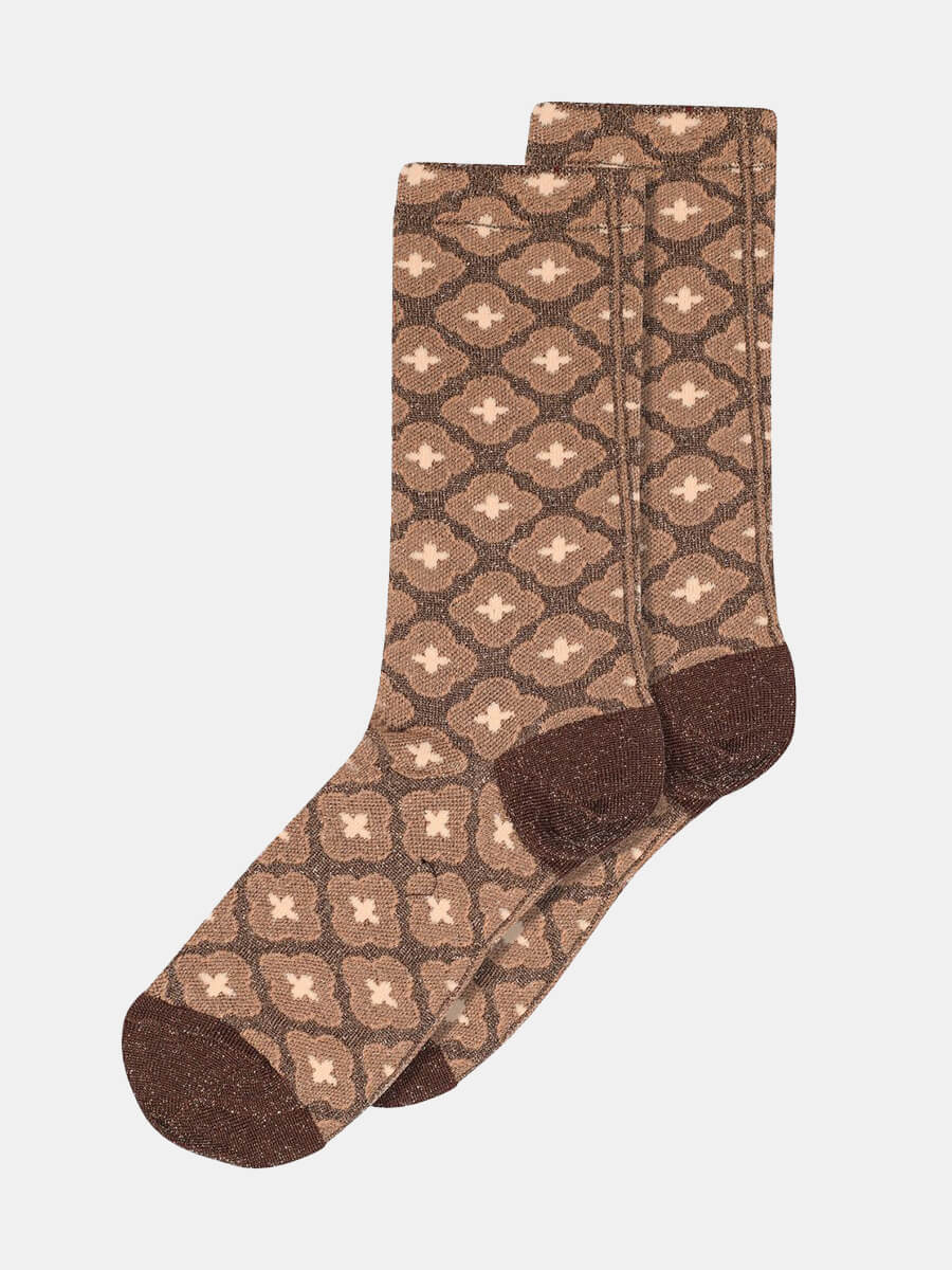 MP-Denmark-Hella-Ankle-Socks-Brown-Sienna