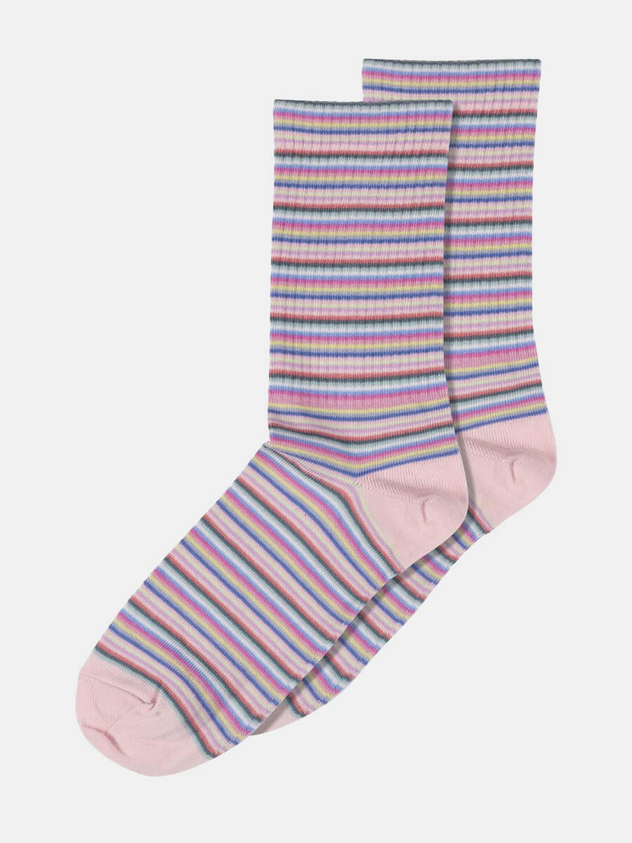 MP Denmark Ada socks - Silver Pink