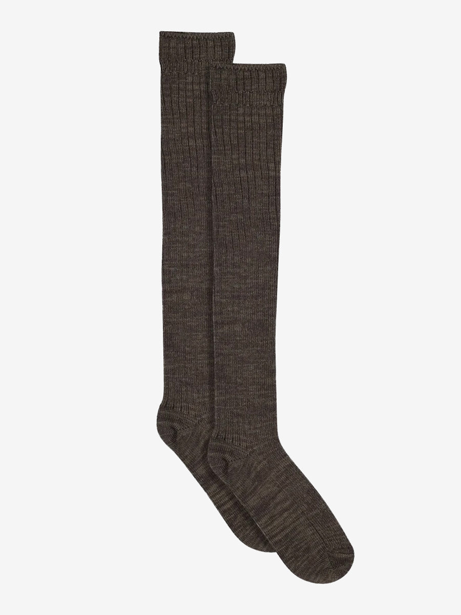 MP Denmark Megan Knee Socks - Brown Melange