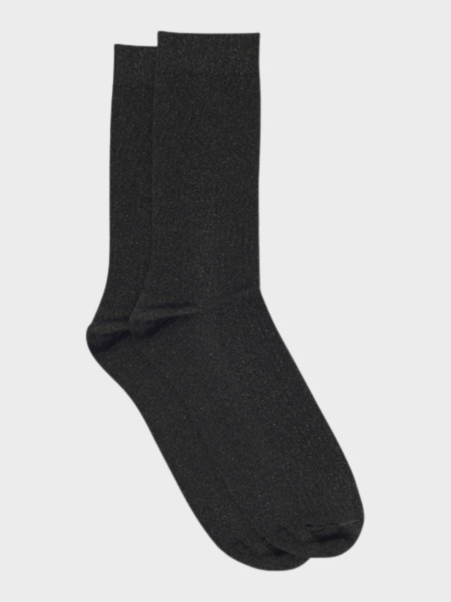 MP Denmark - Lina Glitter Socks - Black