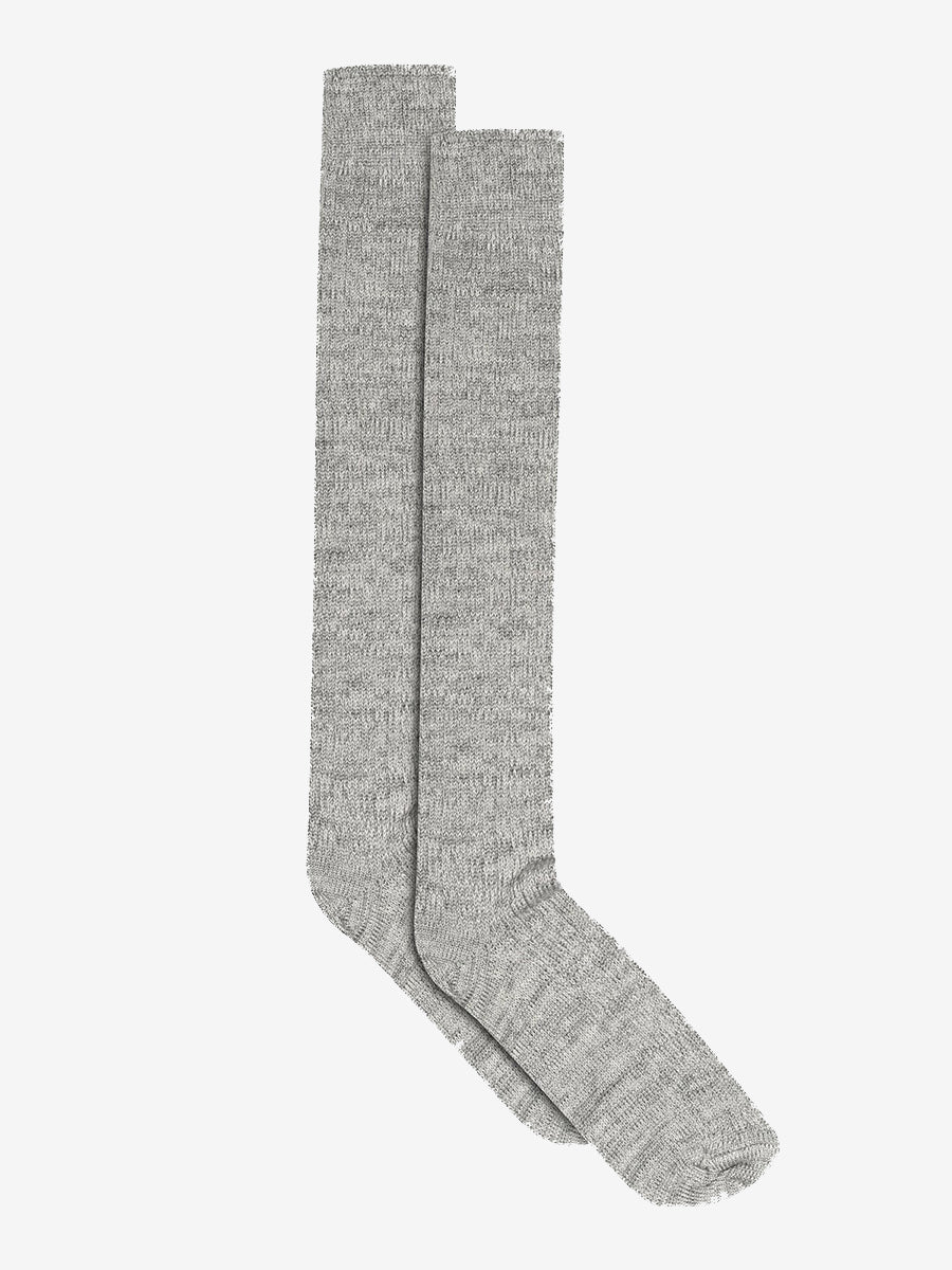  MP denmark  Megan Knee Socks - Grey Melange.j
