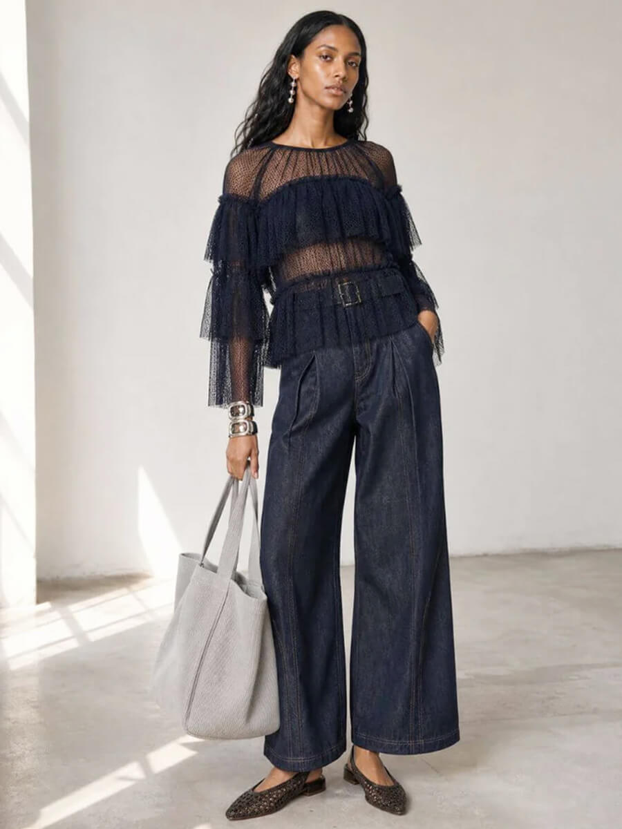 MUNTHE
Naria Top - Navy