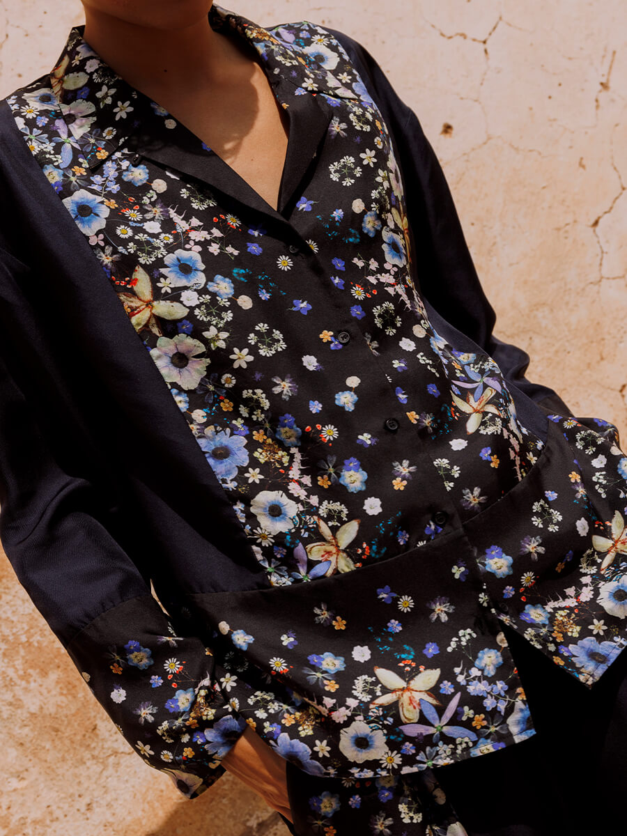 Munthe Faiza Silk Top