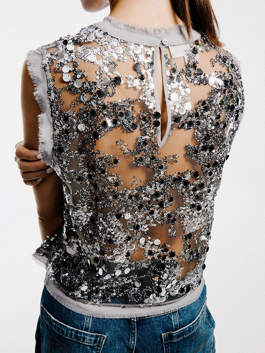 Baum Und Pferdgarten Manira Top - Grey