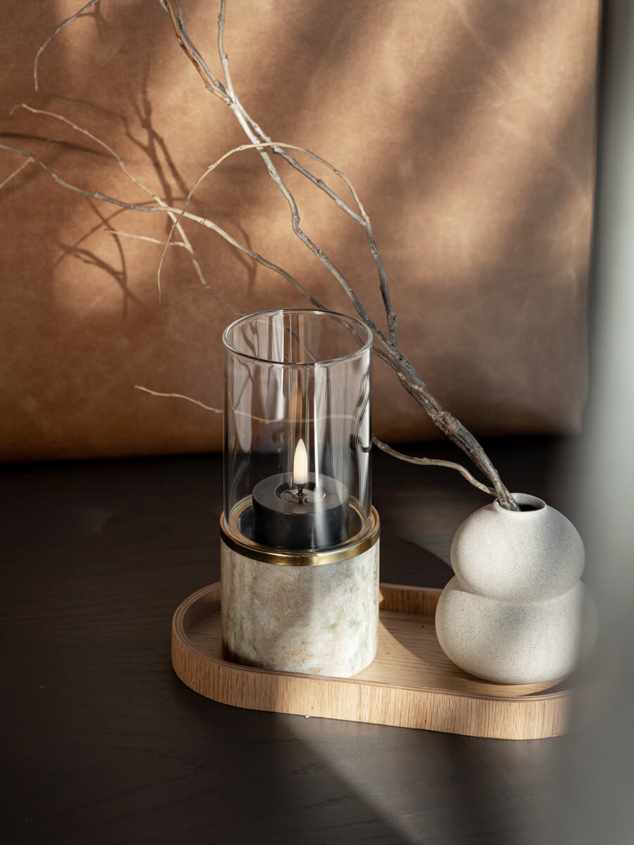  Uyuni  Lighting
Marble Lantern - Beige