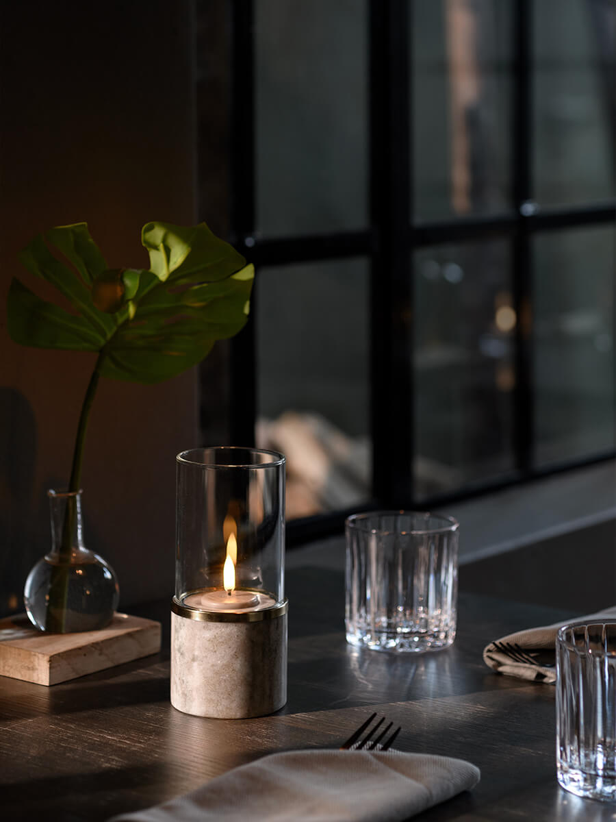  Uyuni  Lighting
Marble Lantern - Beige