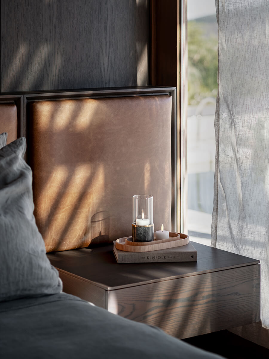 UYUNI LIGHTING 
Marble Lantern - Galaxy Black