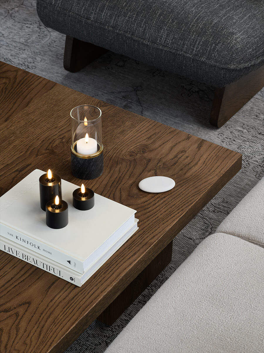 UYUNI LIGHTING 
Marble Lantern - Galaxy Black