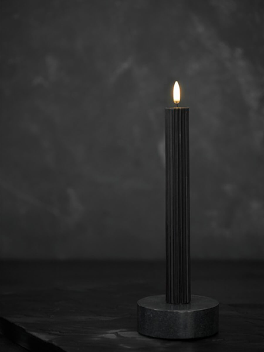 UYUNI LIGHTING
Marble Round Candleholder - Black