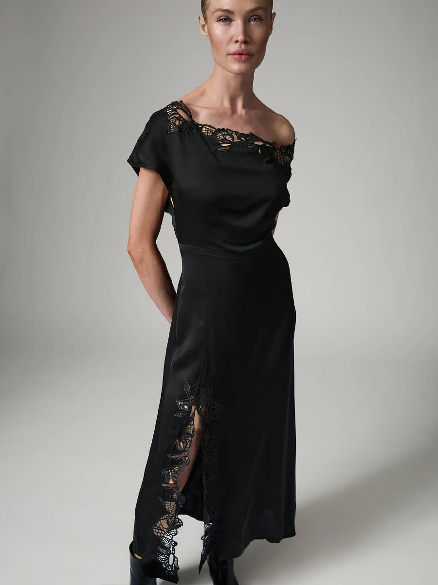 DAY BIRGER ET MIKKELSEN
Mary Matte Crepe Dress - Black