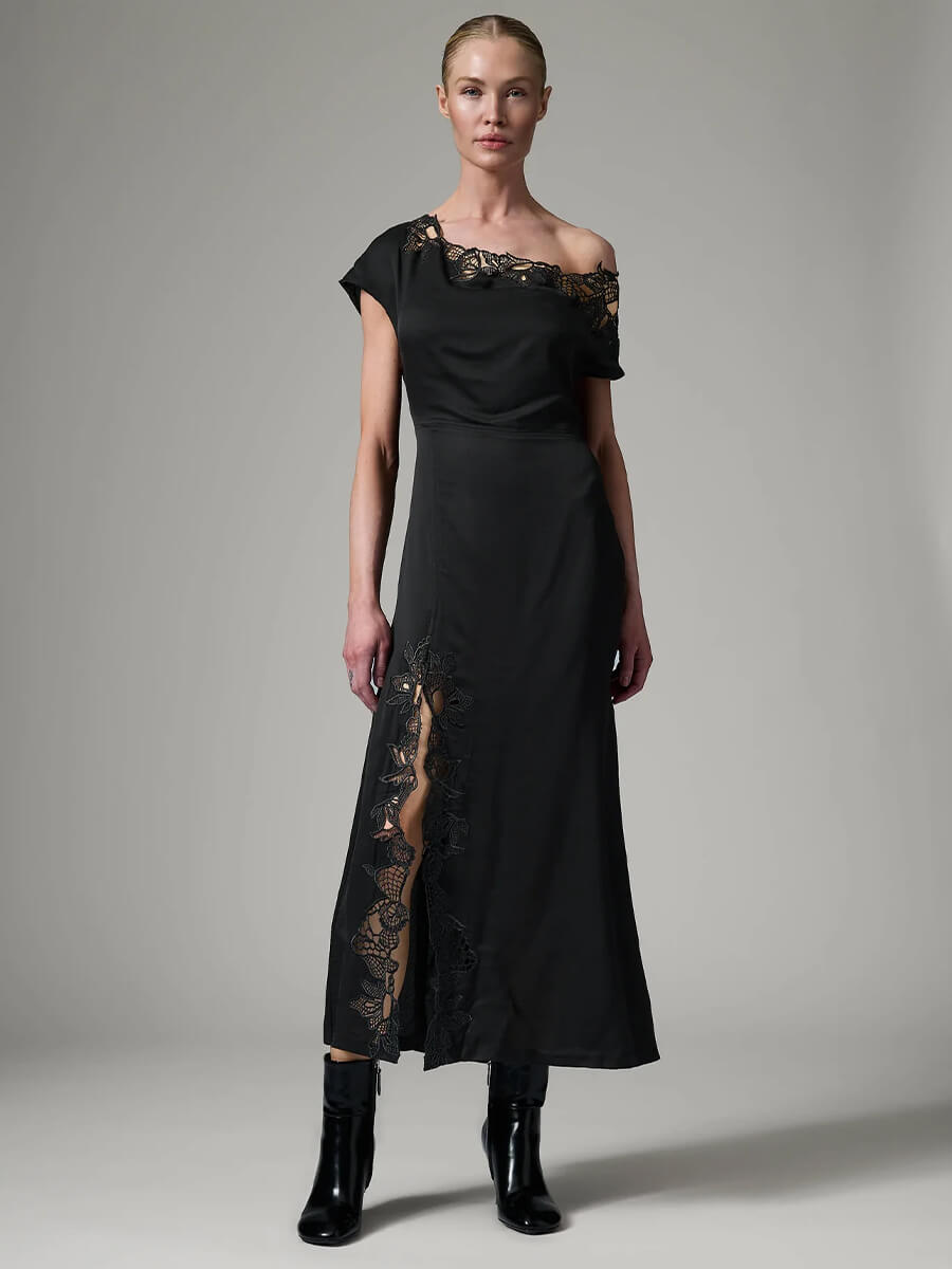DAY BIRGER ET MIKKELSEN
Mary Matte Crepe Dress - Black