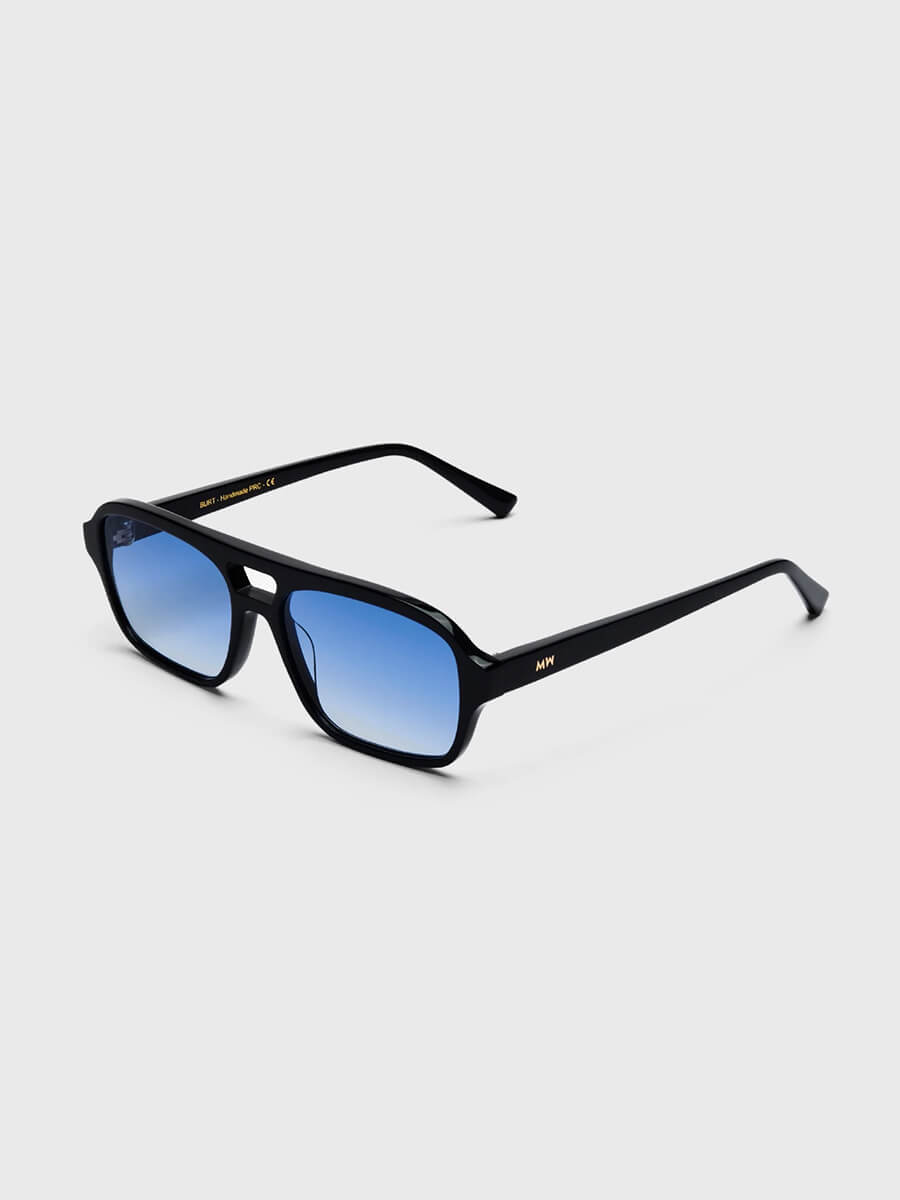 Messy-Weekend-Burt-Sunglasses-Black-Gradient-Blue