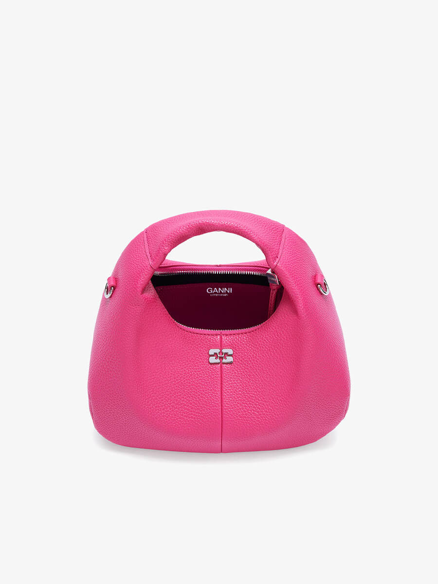 Ganni
Mini Hobo Bag - Cabaret